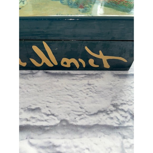 Claude Monet laquer keepsake box - Picture 7 of 10